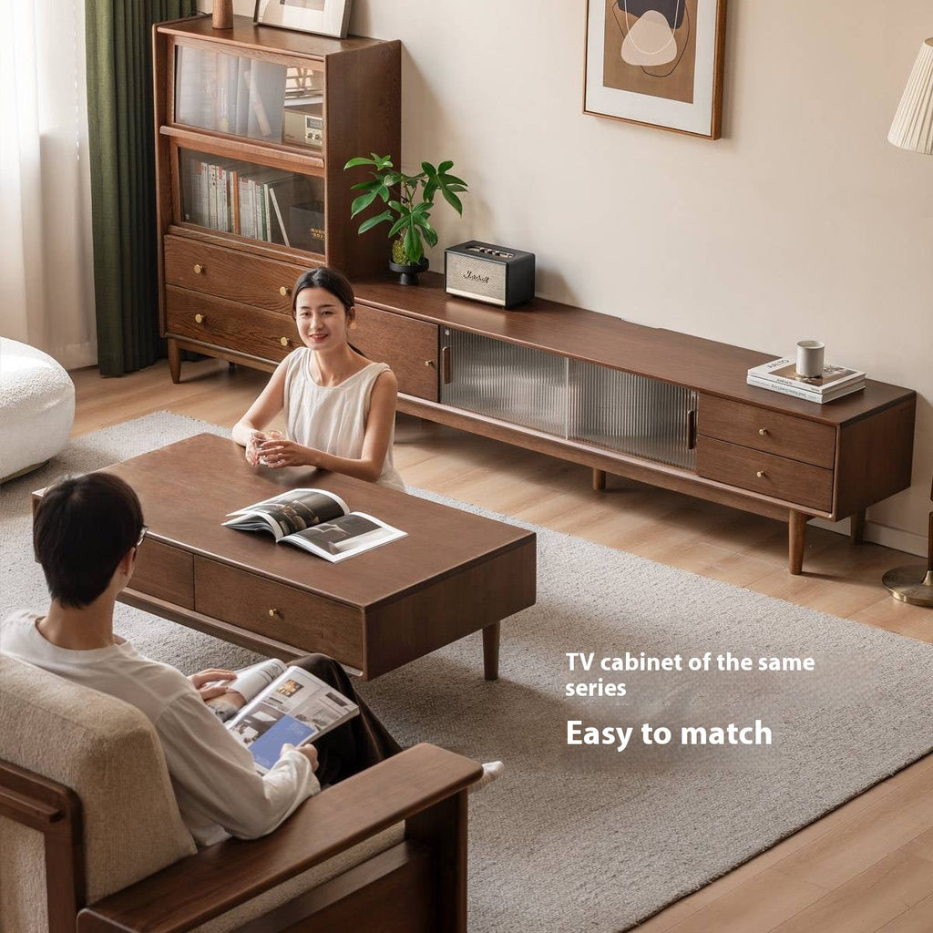 Black Walnut Solid Wood Coffee Table