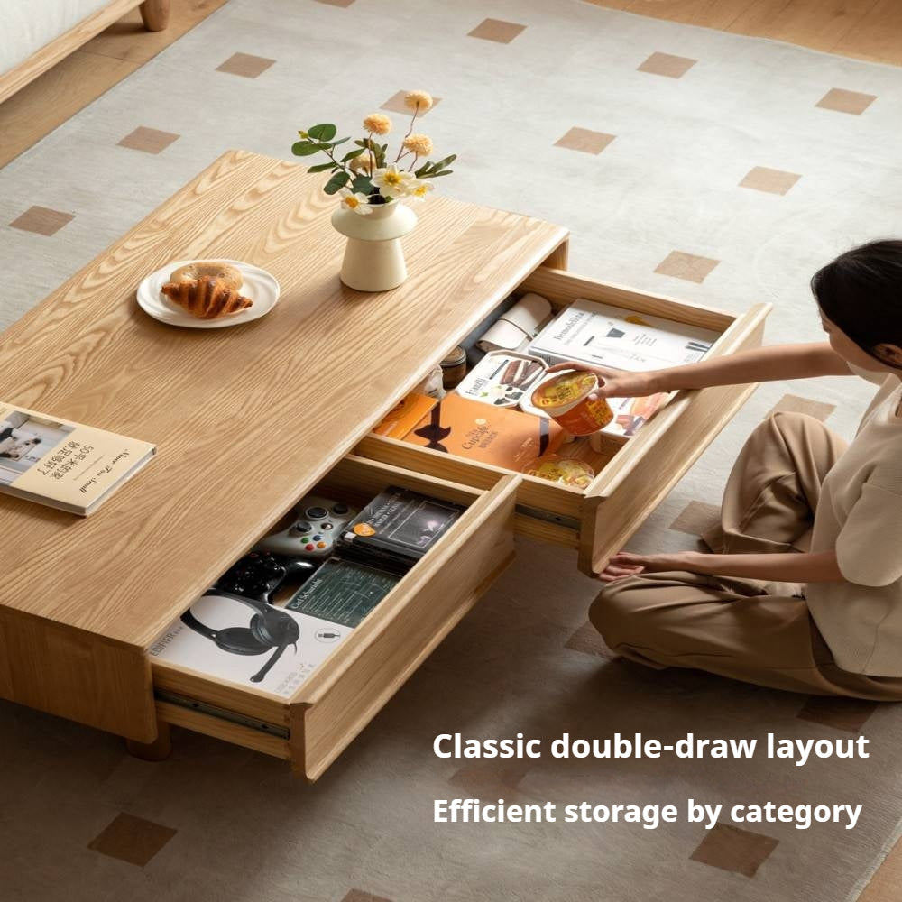 Ash, Oak Solid Wood Solid Wood Tea Table