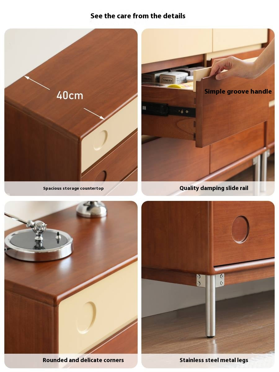 Poplar, Cherry Solid Wood Antique Style Drawer