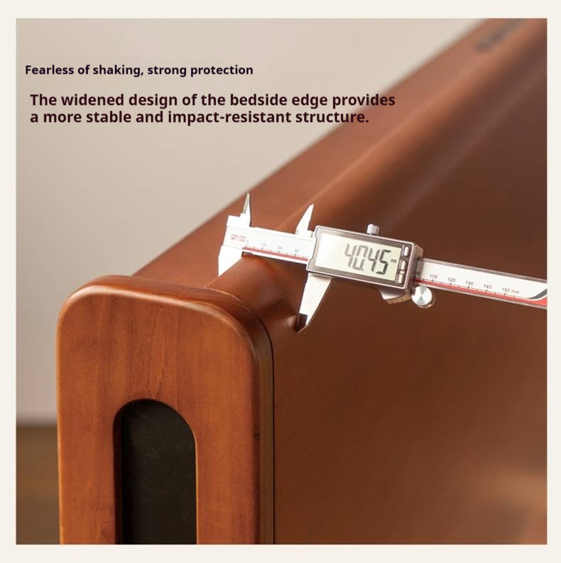 Poplar Wood Solid Wood Antique Style Box Bed