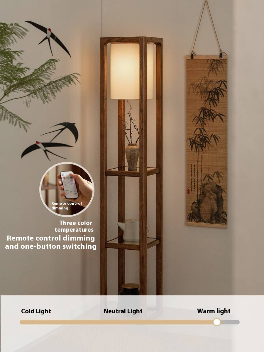 Oak Solid Wood Storage Rack